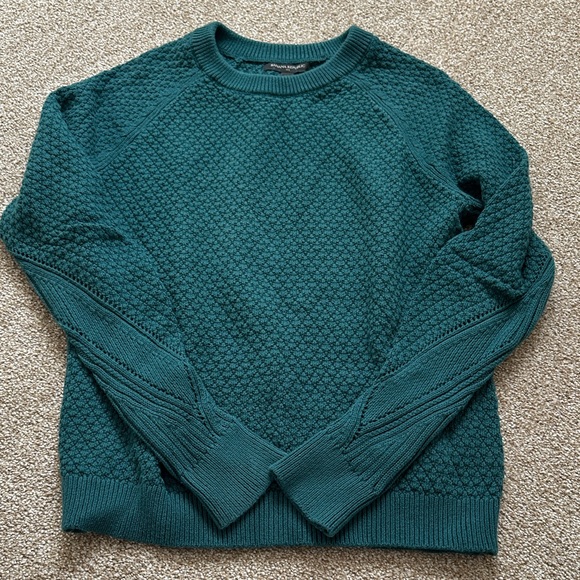 Banana Republic Factory Sweaters - Banana Republic Teal Crew Neck Sweater